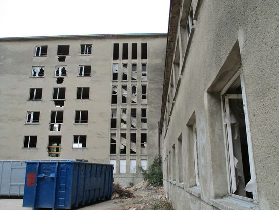 Hier wird noch entkernt