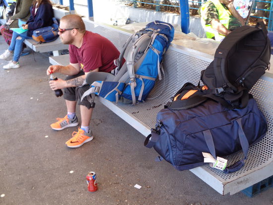 Warten das die Fähre abfährt