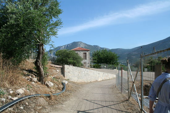 Auf dem Weg zum Amphitheater