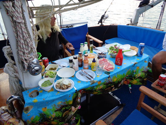 Es gibt leckere Burger!