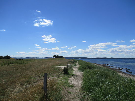 Am Strand bei Brunsnaes