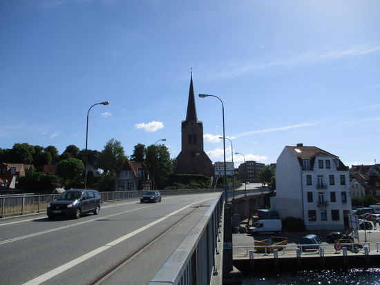 Willkommen in Soenderborg! Hier endet meine Wanderung