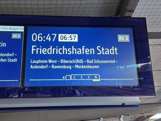 Umsteigen zum Bodensee