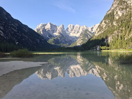 Schöne Berge am Dürrensee