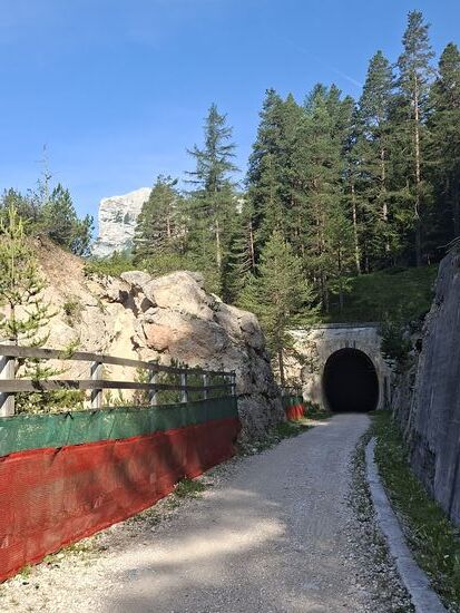 Früher fuhr hier die Eisenbahn