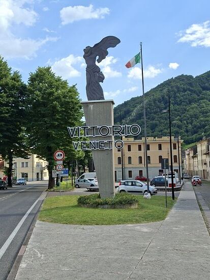 Bis Vittorio Veneto war es ein traumhafter Radweg