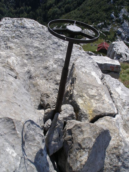 Gipfel vom Berg Risnjak