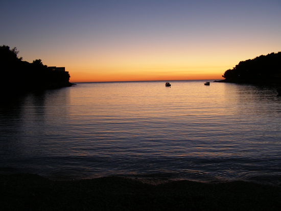 Blick aufs Meer bei der Jugendherberge