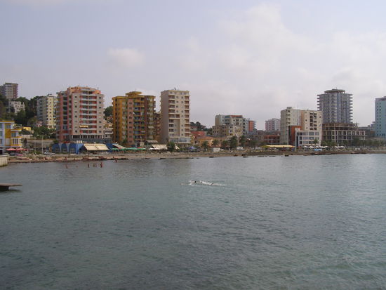 Die Skyline von Durres