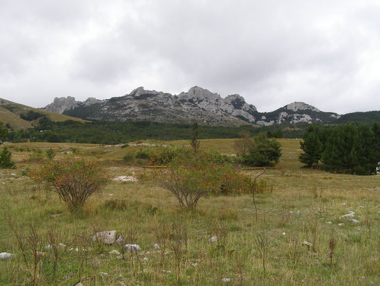 auf der Fahrt in das Hinterland