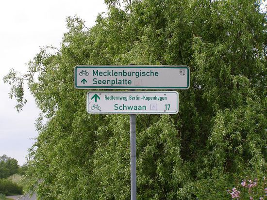 Radfernweg Berlin-Kopenhagen ab Rostock-Südstadt