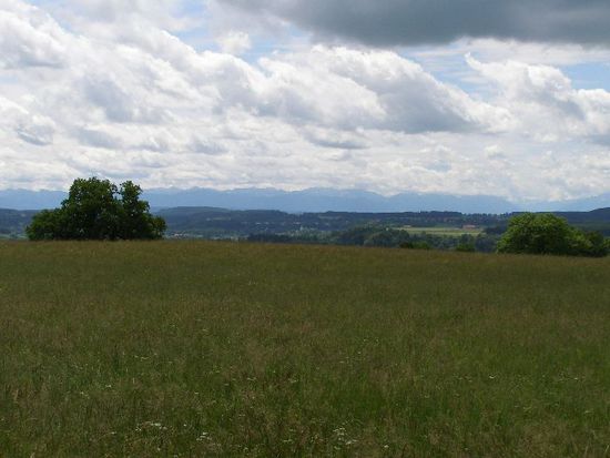 und die Alpen kommen schon etwas näher