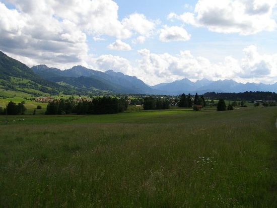 Und nun sind die Alpen ganz nah