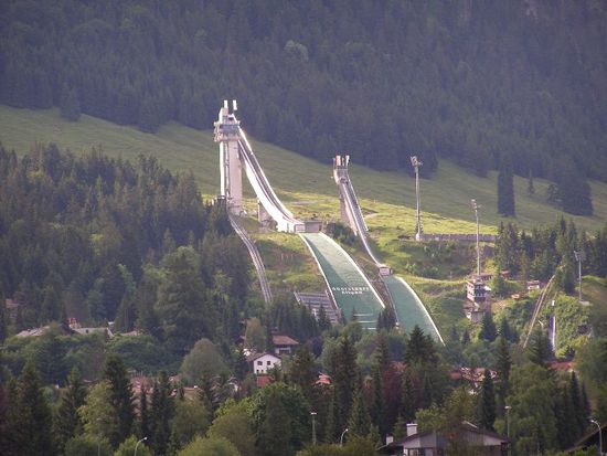 Sprungschanzen in Oberstdorf
