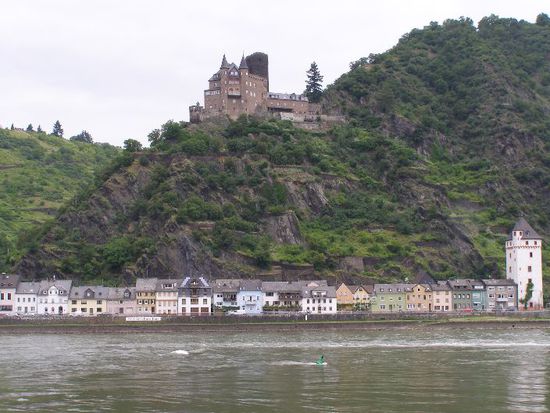 eine der vielen Burgen