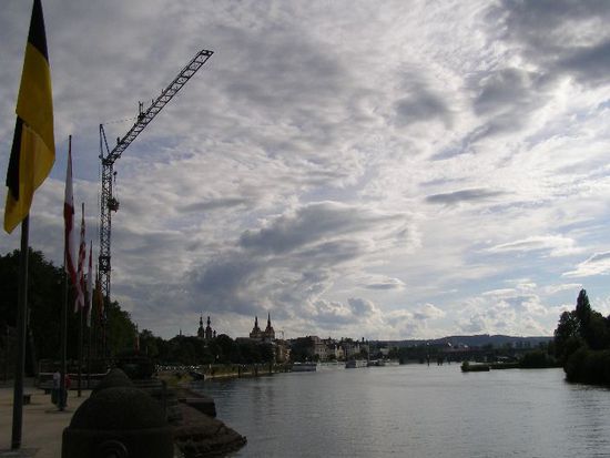 viele Baustellen in Koblenz für die Bundesgartenschau 2011