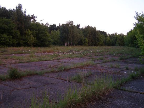 so sah mein Übernachtungs-Gelände aus