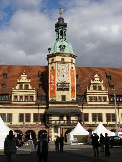 Rathaus von Leipzig