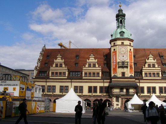 Rathaus von Leipzig