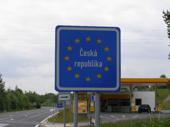 Grenze von Sachsen nach Tschechien