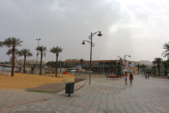 Der Strand in Eilat