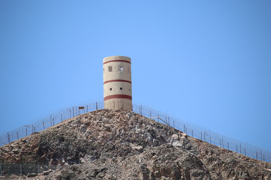 Die Grenze zu Ägypten