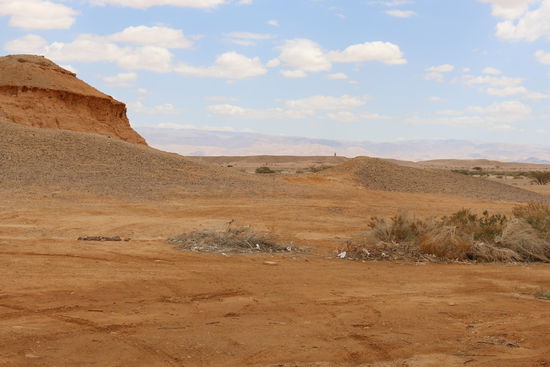 Die Negev am Highway 90