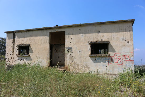 Spuren vom Krieg sind im Golan noch sichtbar