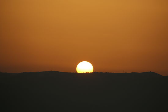 Der letzte Abend im Golan