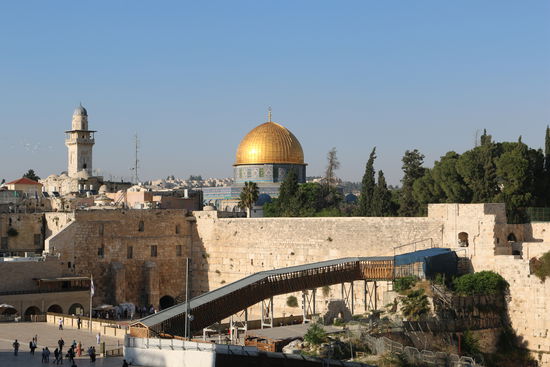 Western Wall mit Tempelberg