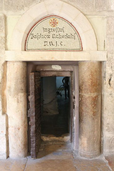 Eingang zur Church of Nativity