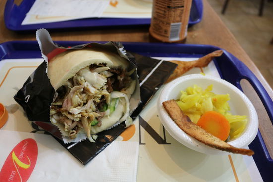 Mittagessen - ein letztes Schwarma