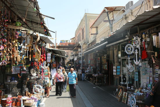 Zentrum von Old Jaffa