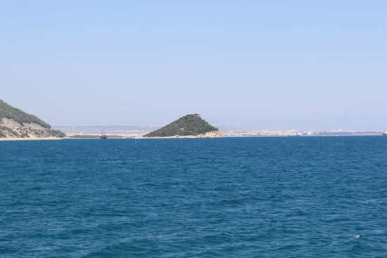 Hier konnten wir schwimmen