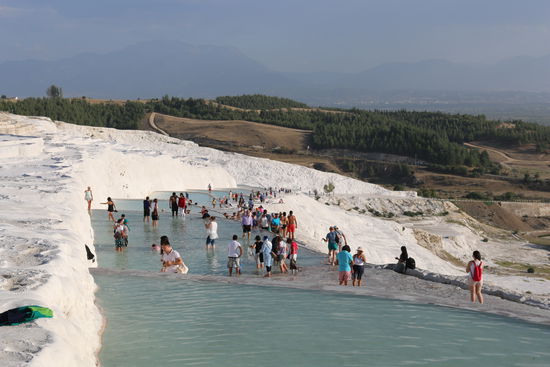 Hier gab es eine Abkühlung