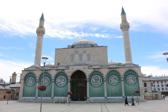 Eine der vielen Moscheen in Konya