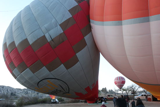 Das ist unser Ballon