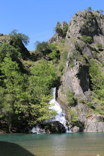 Wasserfall am Aoos Fluss