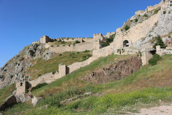 Die Burg von Acrocorinth