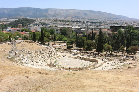 Dionysostheater am Akropolis-Berg