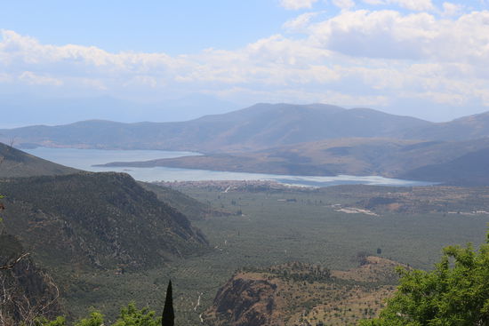 Meerblick aus Delfoi