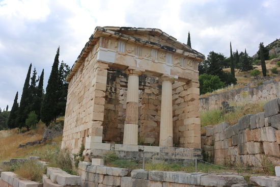 Delphi - Treasury of Athens
