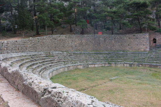 Stadion von Delphi - Ziel