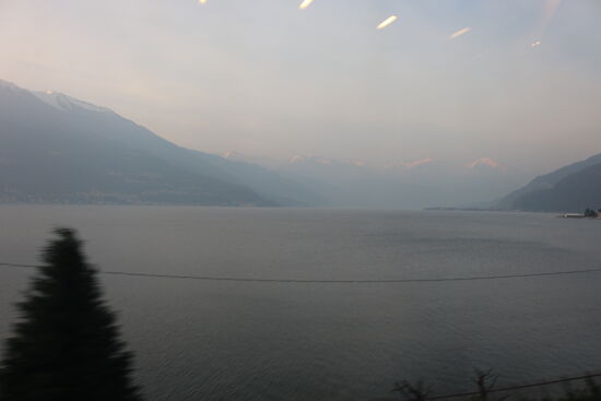 Fahrt am Lago di Como