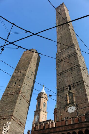 Die schiefen Türme von Bologna