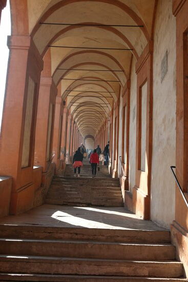 Die Treppenstufen habe ich nicht gezählt