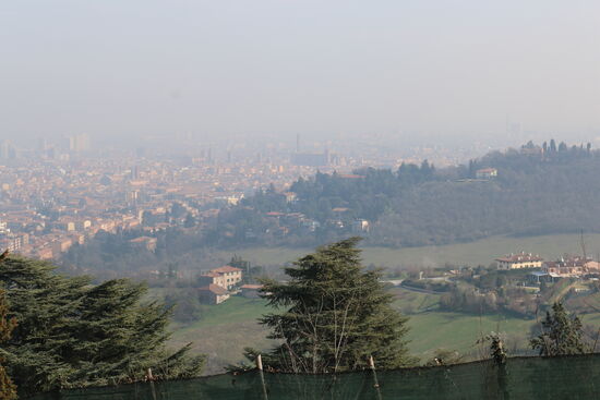 Aussicht auf Bologna