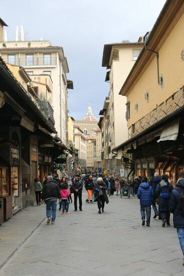 Auf der Ponte Vecchio