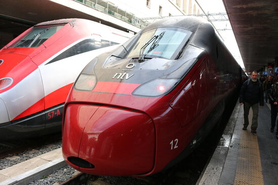 Angekommen in Roma Termini