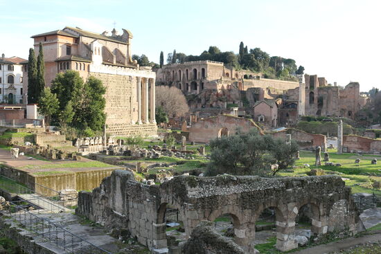 Beim Forum Romanum